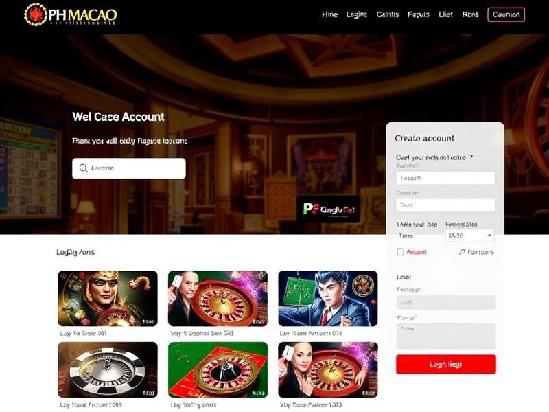 Welcome to ph macao login.com — your premier destination for thrilling online casino games, including poker, slots, and live betting. Enjoy secure login, exclusive bonuses, and real money rewards. Play now and experience the magic of Macau-style gambling!